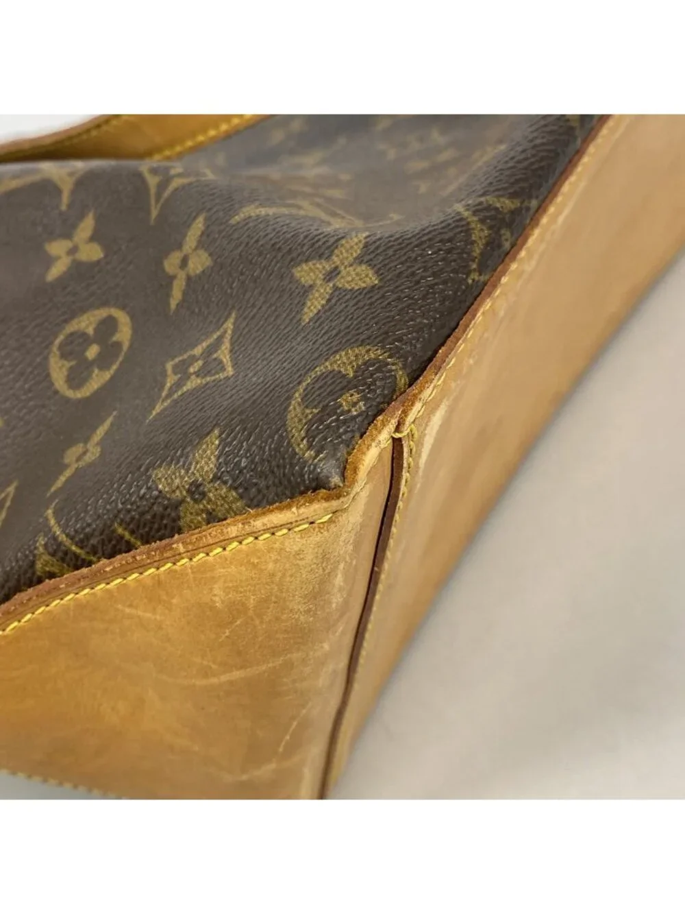 Louis Vuitton Tote Monogram Cabas Mezzo Brown